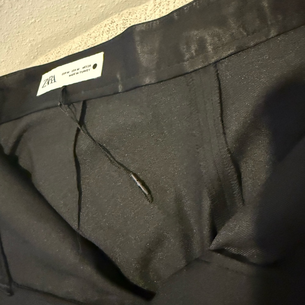 Zara Black women’s  Tuxedo Pants with Pocket Flaps - Picture 5 of 6